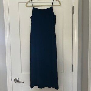 Excellent Condition - INC International Concepts Silk Black Midi dress, size 2